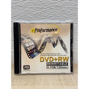 E-Proformance DVD+RW Rewritable 4.7GB 120 min